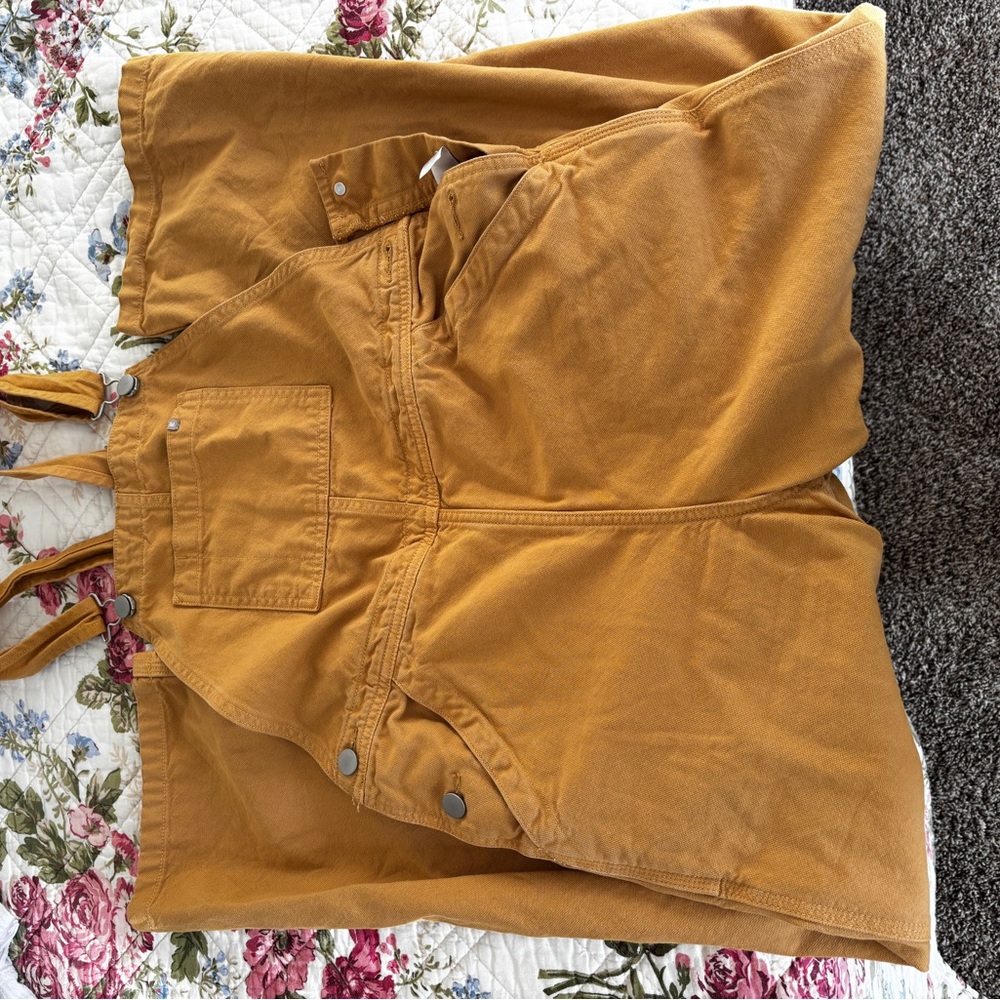 Everlane Golden Brown Overalls